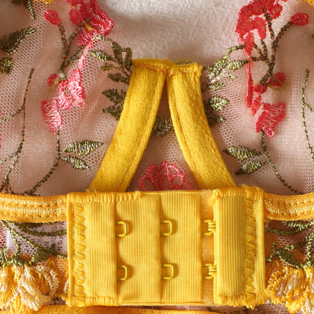 Embroidered Rush Two PieceΒ Set