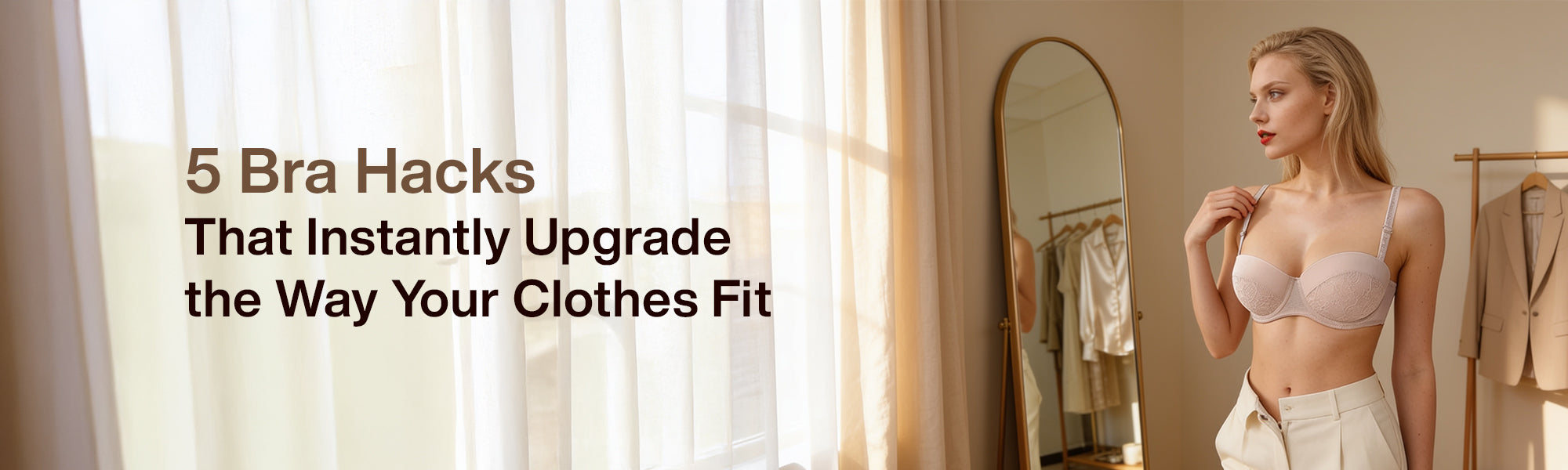 5 Bra Hacks That Instantly Upgrade the Way Your Clothes Fit