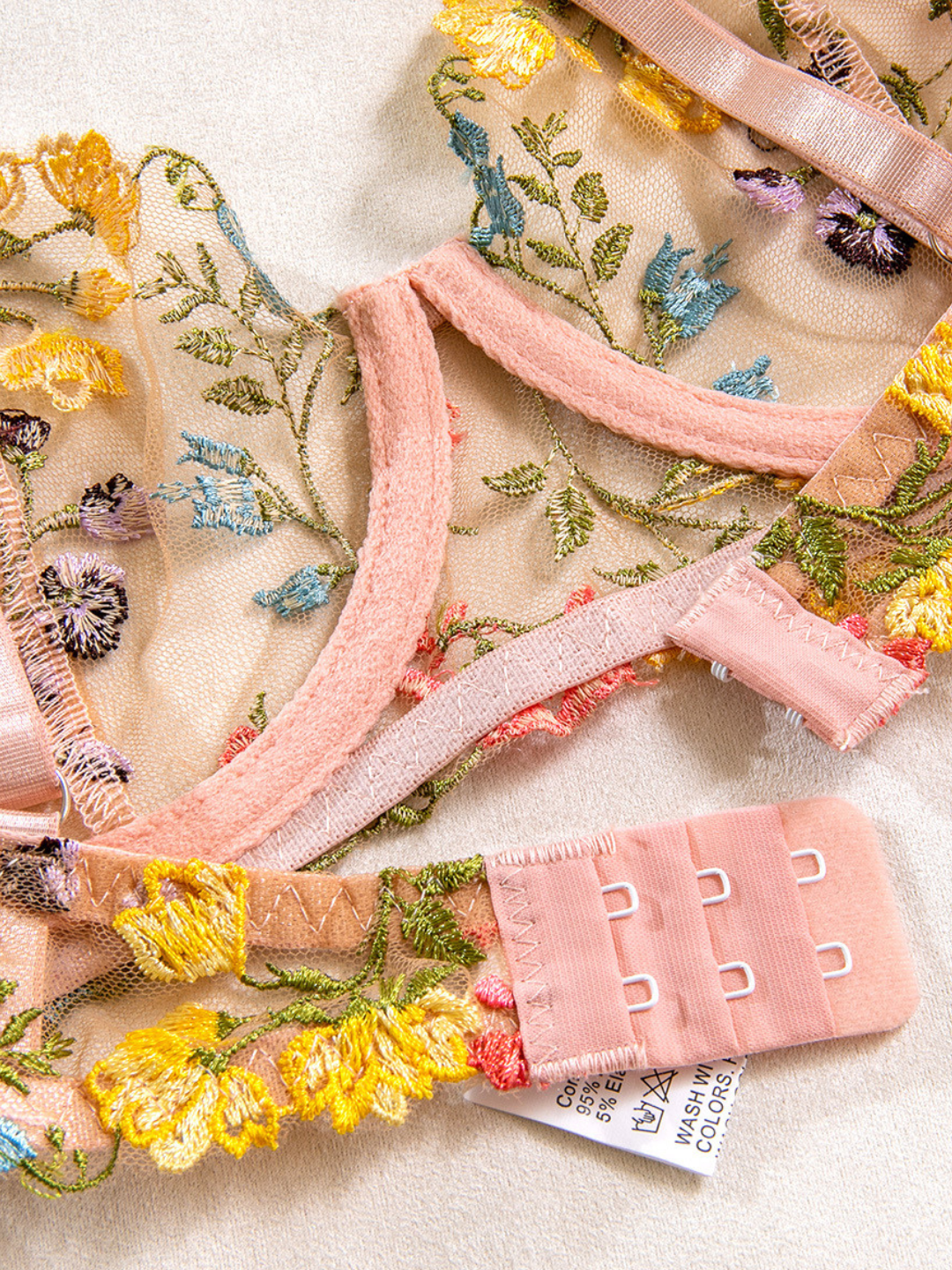 Embroidered Rush Two Piece Set