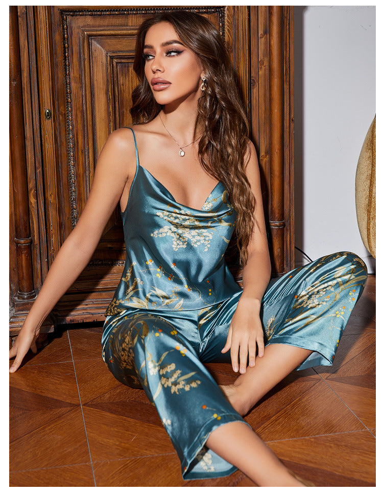 Cocktail Satin Pajama Set